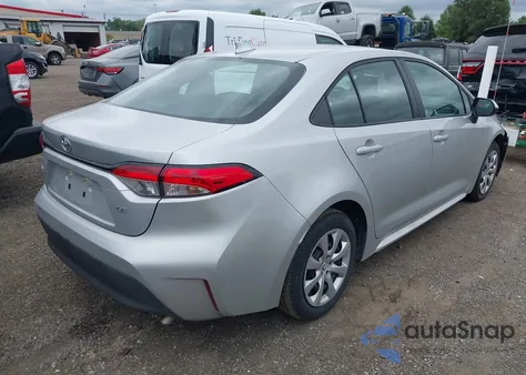 2025 Toyota Corolla Le z USA, uszkodzony, nr VIN 5YFB4MDEXSP247447